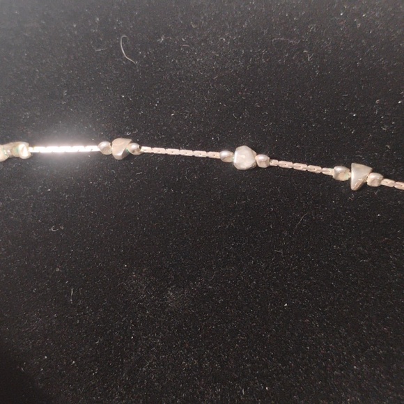 Silpada sterling silver green quartz diantree charm pendant on 16" .925 chain - Picture 8 of 9